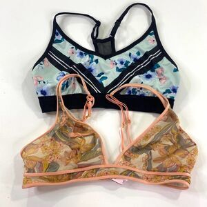 Lot of 2 PINK and Victorias Secret Bra size Large